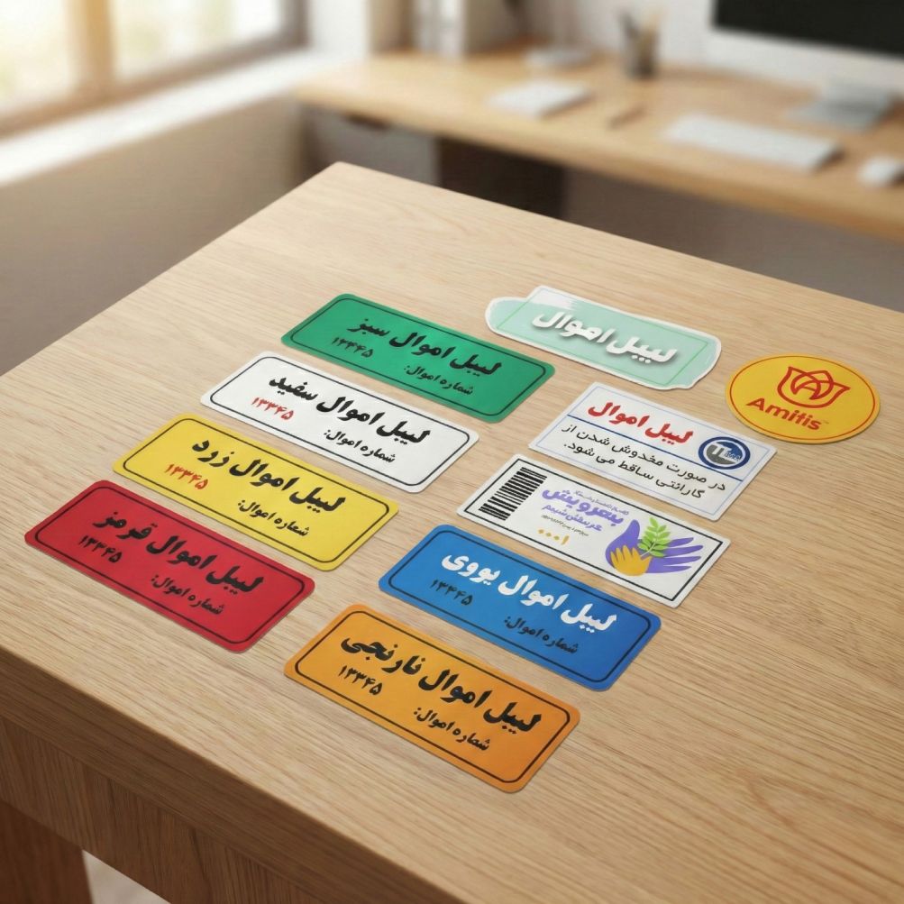 لیبل اموال | چاپ آمیتیس